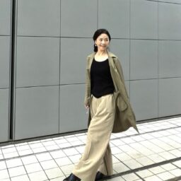 桜井智子さん10月のある日のコーデ
