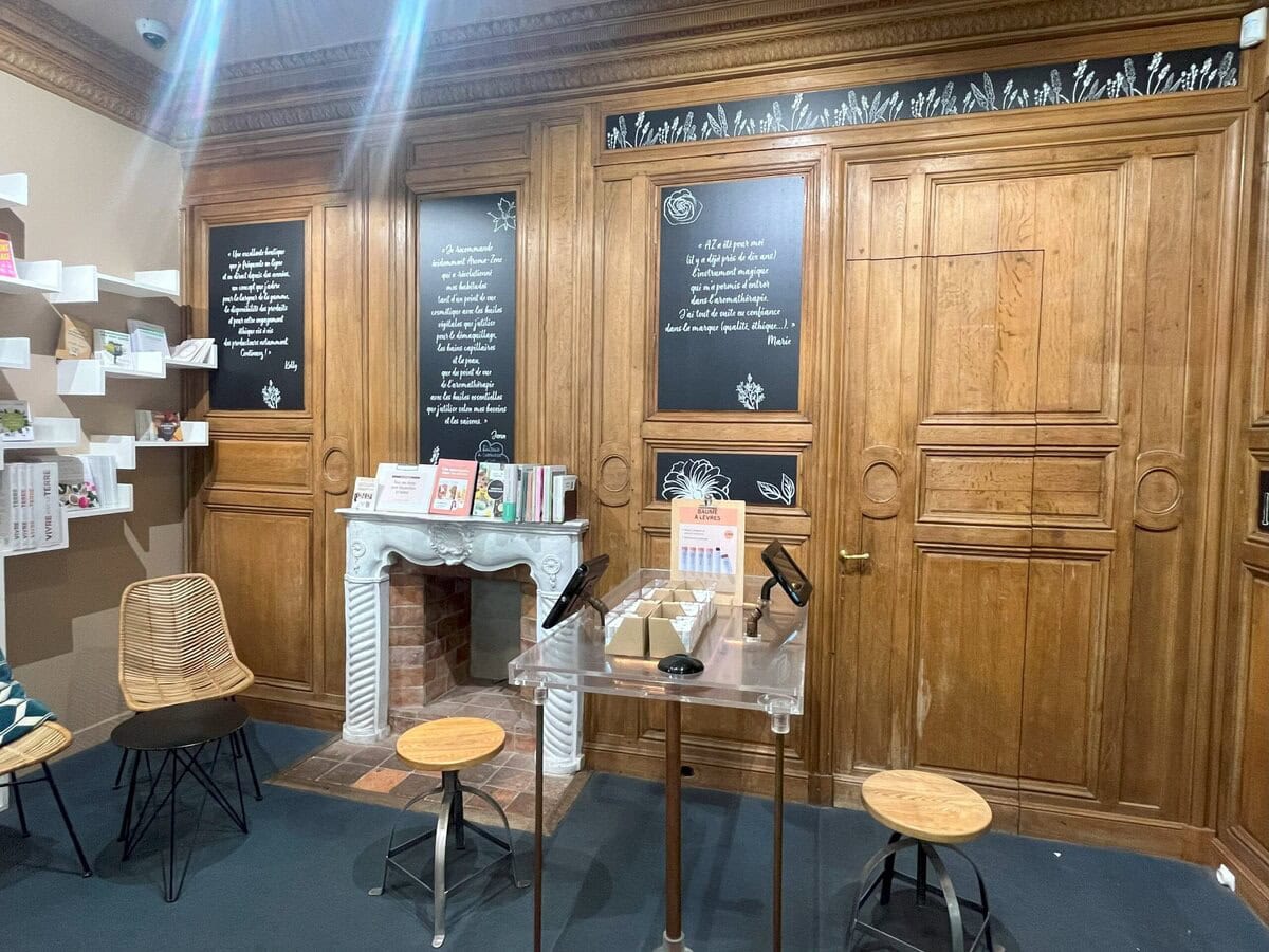 アトリエ（実演・体験コーナー）。