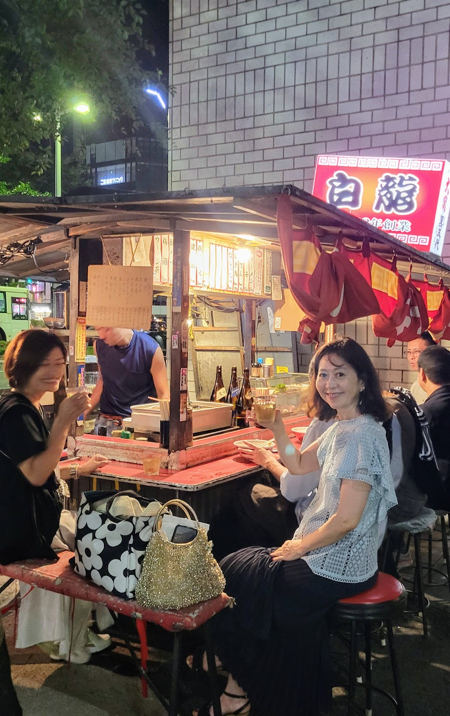 屋台でさくっと飲み(2024年夏)