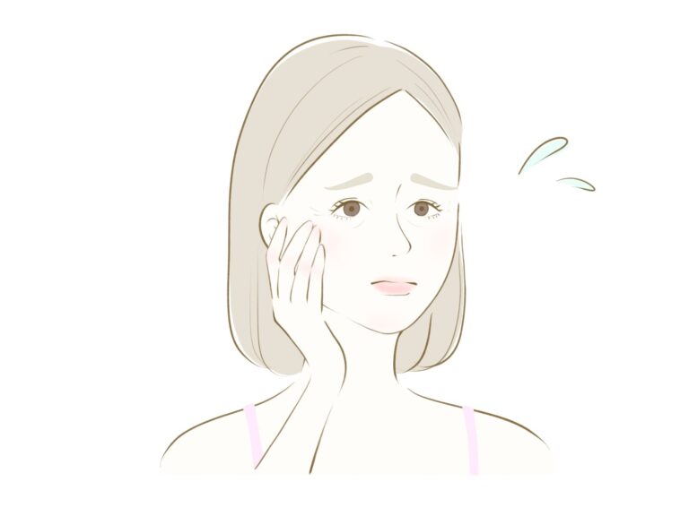 年々老化が加速する目元