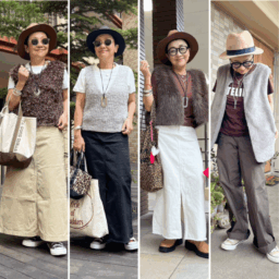 【第2位】【60代ファッション】一枚羽織るだけでぐっとおしゃれに！秋冬コーデを格上げする「ベスト」コーデ4選