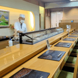 店内カウンター