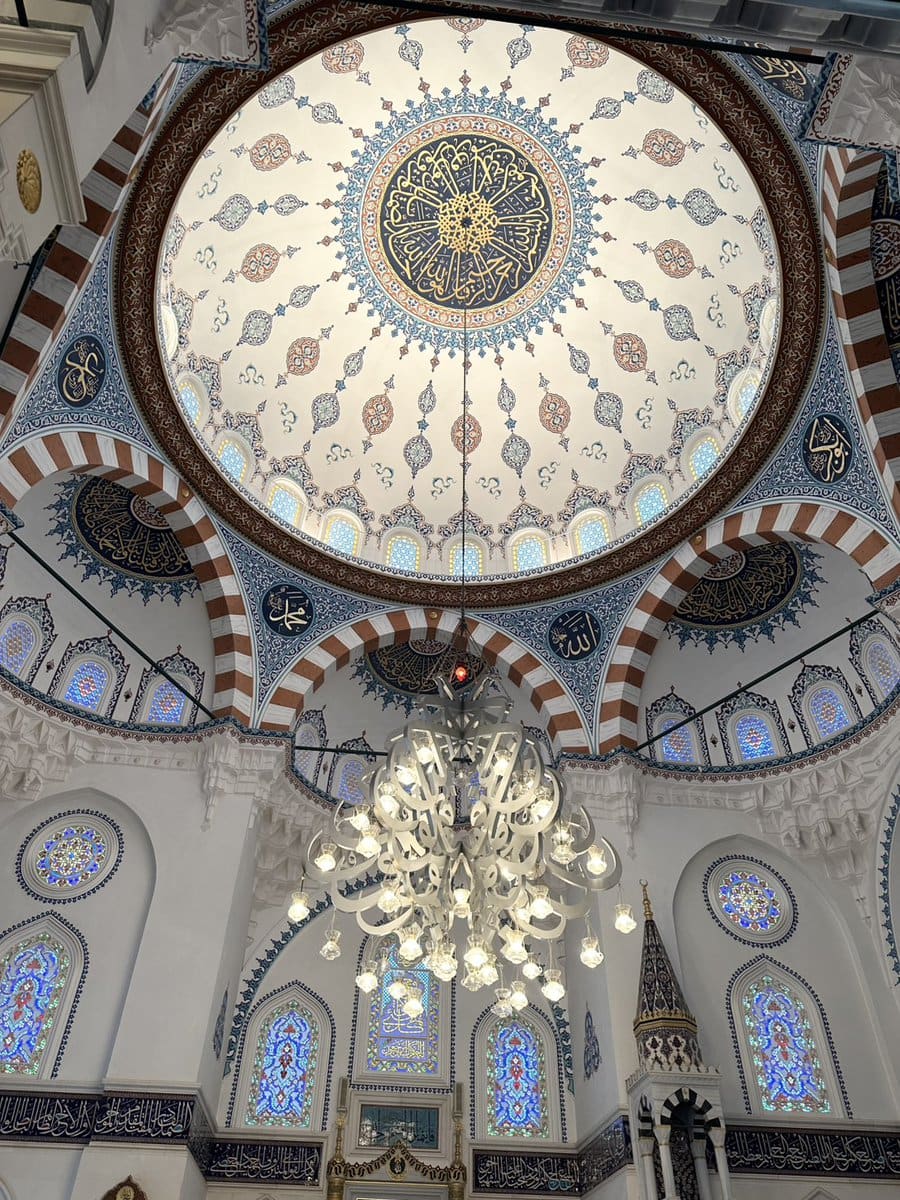 モスクの天井