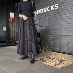 「LASUD」のミリタリースカート