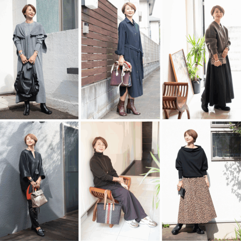 【第6位】【50代秋冬コーデ】トレンドをおさえた上品コーデに注目！「ブラウン」「バーガンディー」「ワントーン」「アニマル柄」で品よく華やかな着こなし6選