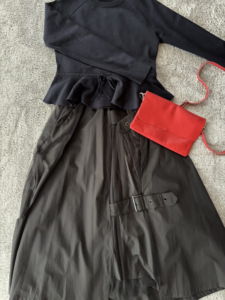 「LASUD」のミリタリースカート