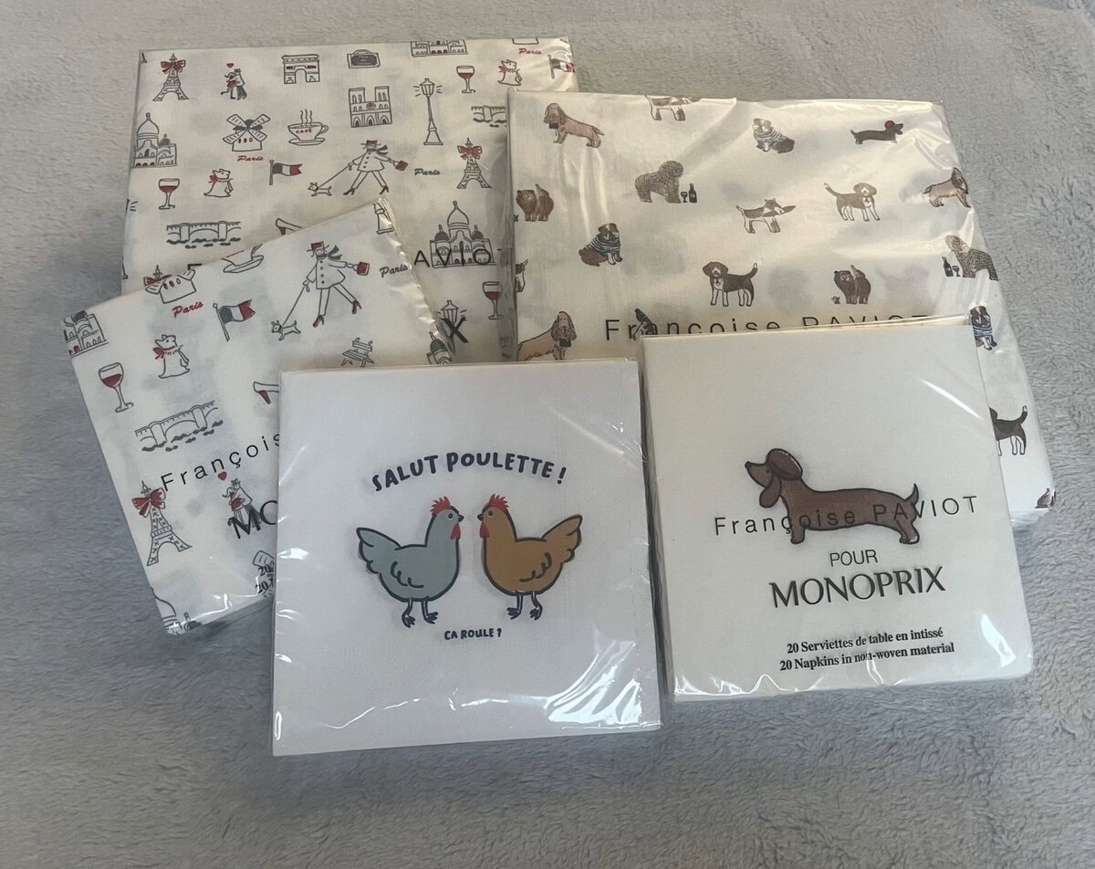 可愛らしい動物のモチーフ