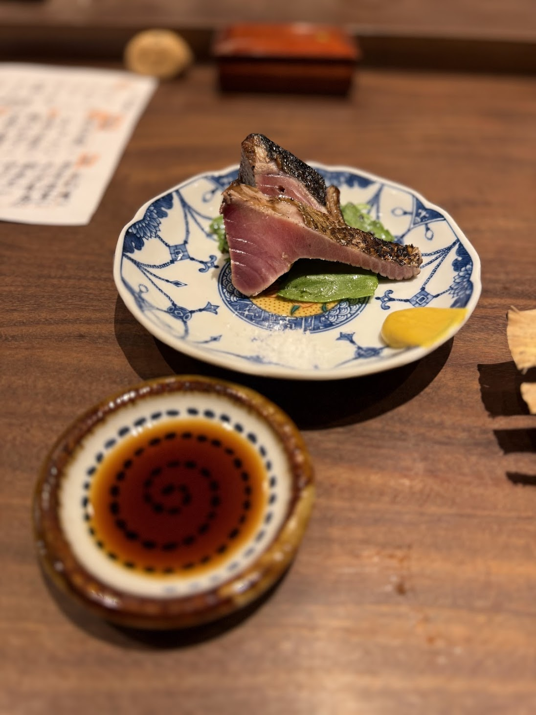 藁焼きのかつお