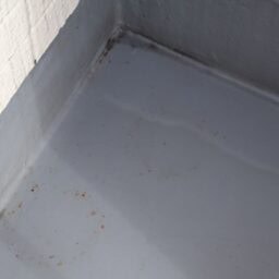 掃除後のベランダ