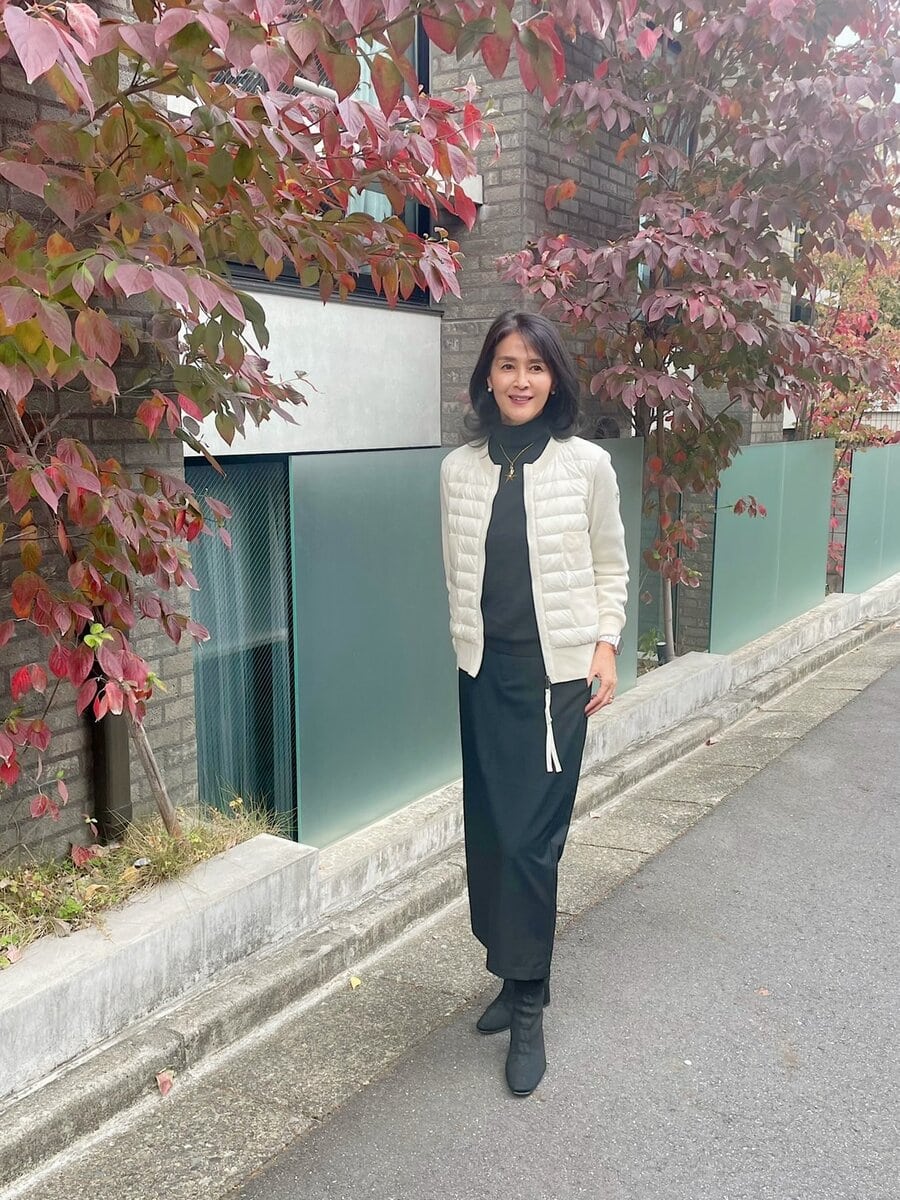 有村さんダウンコーデ