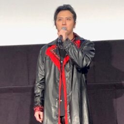 シネマ歌舞伎『朧の森に棲む鬼』舞台挨拶　尾上松也さん