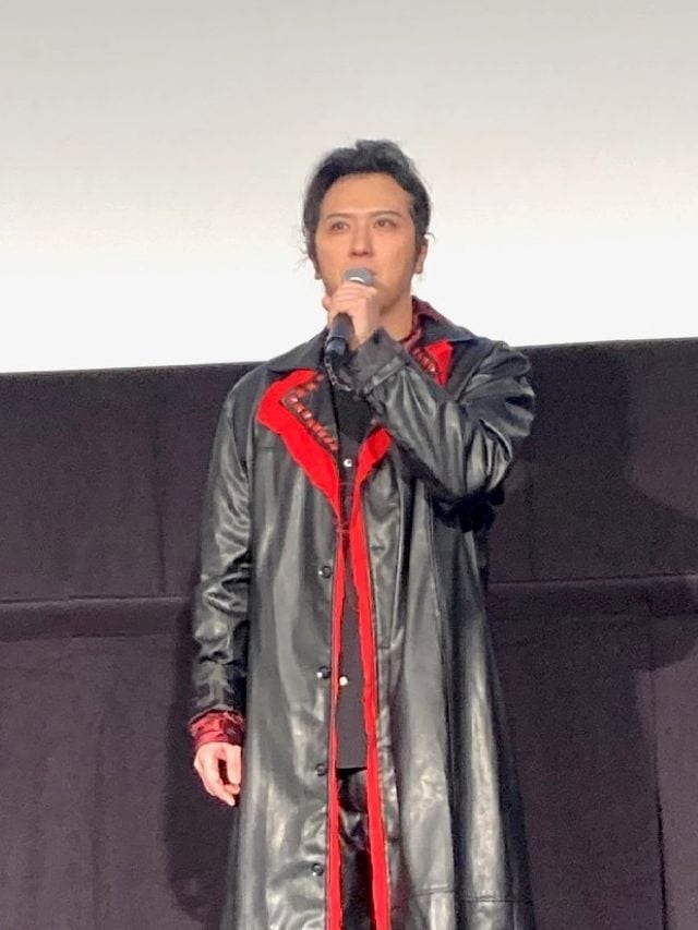シネマ歌舞伎『朧の森に棲む鬼』舞台挨拶　尾上松也さん