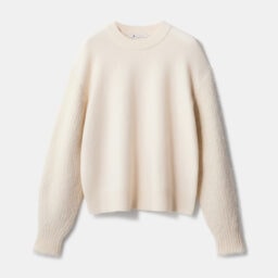 ブラッシュドスリーブセーター　￥9,990