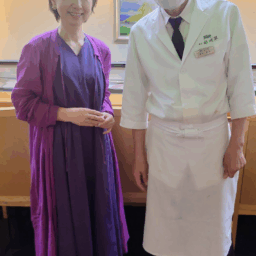 大将とツーショット