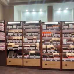 エッセンシャルオイルのコーナー