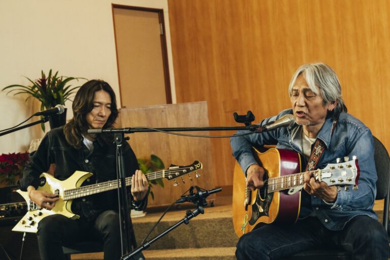 映画『みらいのうた』より40年ぶりにセッションする吉井和哉とERO