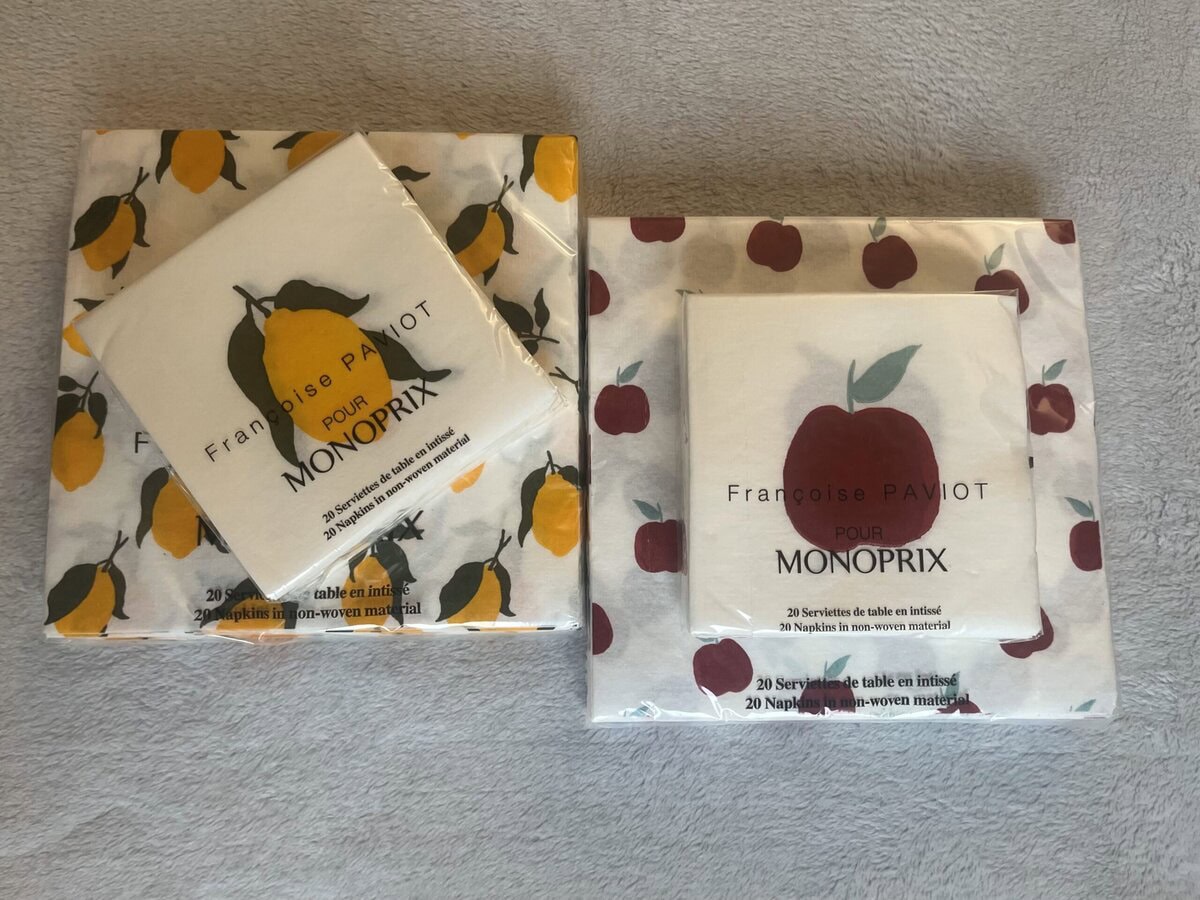 サイズが大小揃うフルーツシリーズ