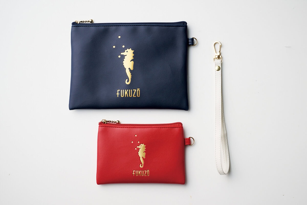 『素敵なあの人』2025年1月号付録 フクゾーポーチ ストラップ外し