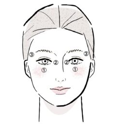 ツボ押しでまなざし生き生き！