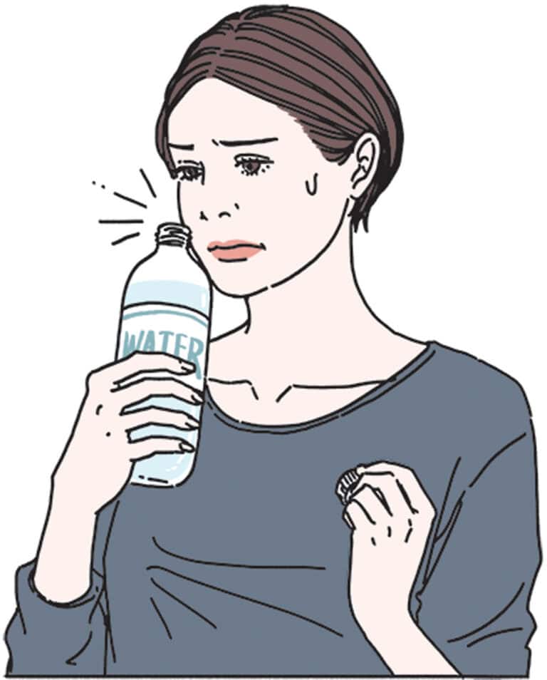 自分が飲んだあとのペットボトルの飲み口を嗅いでみて、臭いがするかどうかをチェック