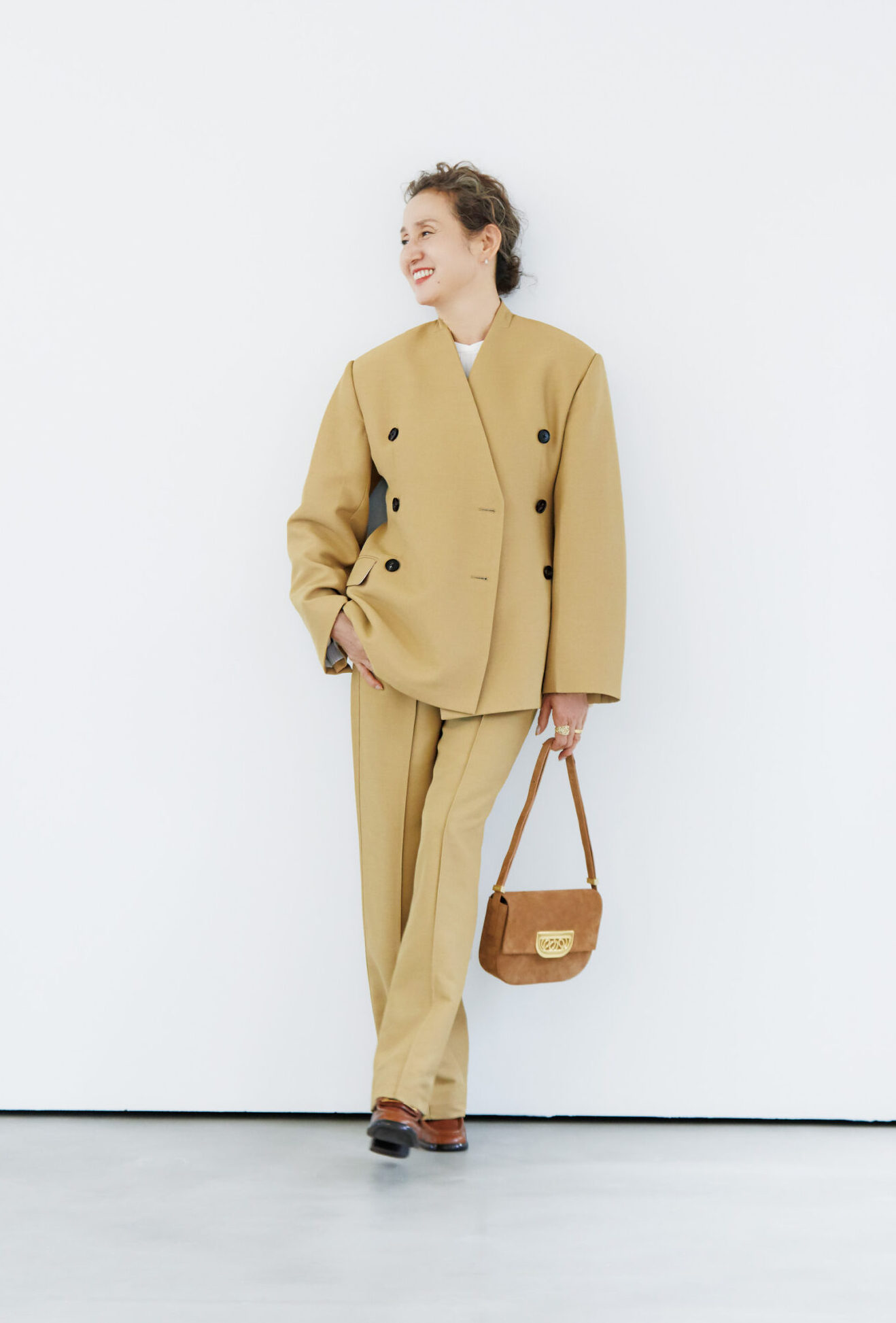 坂本久仁子さんのジャケットスタイル①