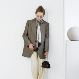 坂本久仁子さんのジャケットスタイル②