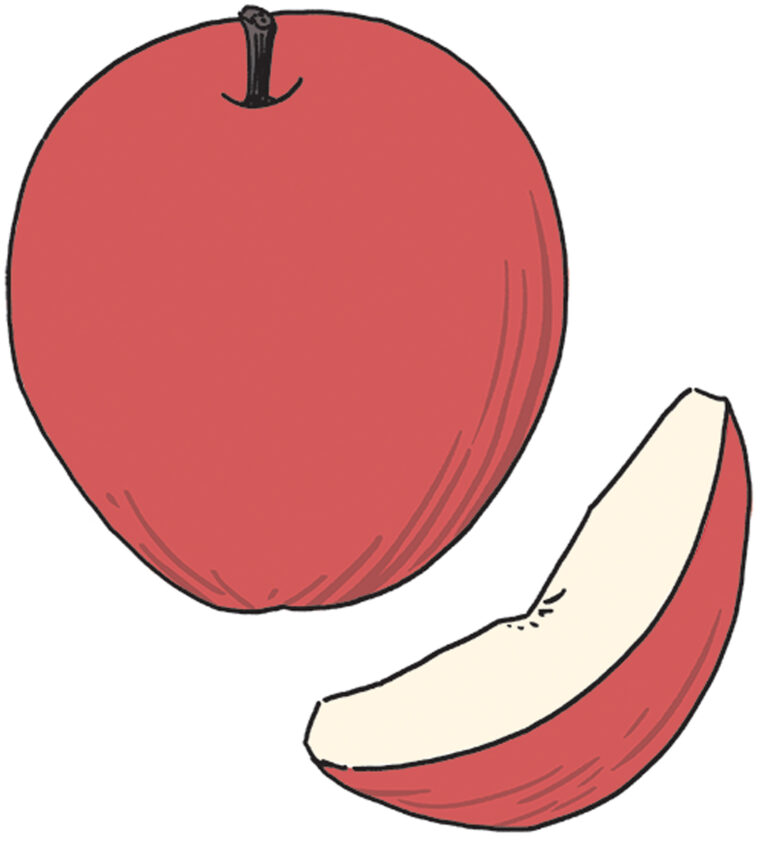 甘いものが食べたくなったら、りんごをチョイス