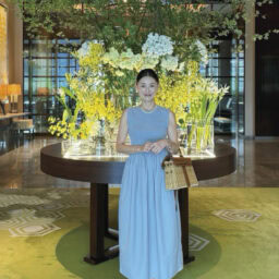 女性らしい着こなしも得意！