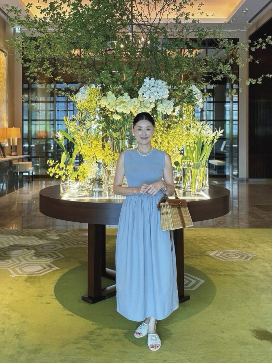 女性らしい着こなしも得意！