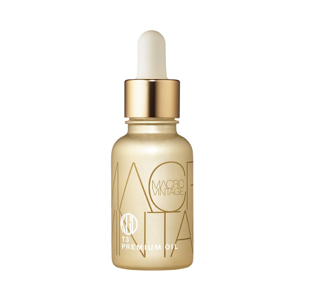 マクロヴィンテージ T3 プレミアムオイル 30㎖ ¥8,800／KOH GEN DO