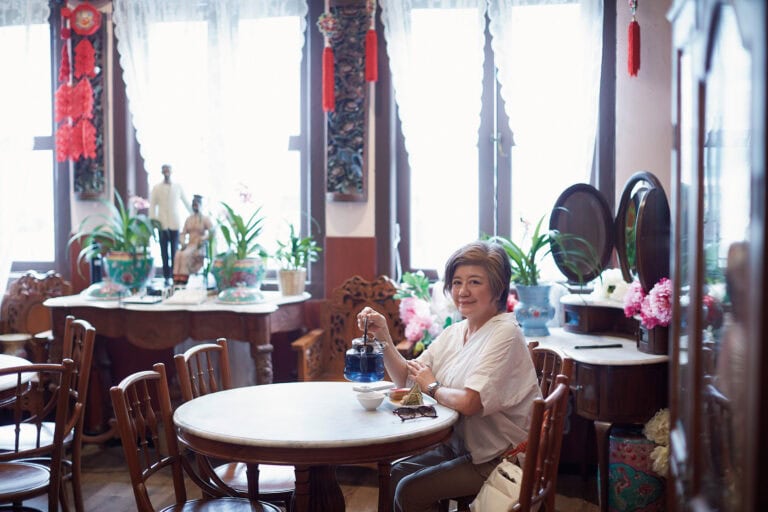 古きよきプラナカン文化を感じさせるショップ「金珠肉粽（キム・チュー・クエ・チャン）」。