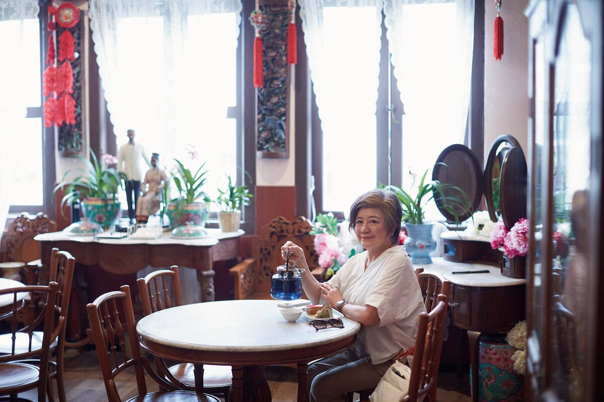 古きよきプラナカン文化を感じさせるショップ「金珠肉粽(キム・チュー・クエ・チャン)」。