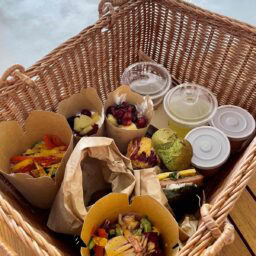 好きな場所でたのしめる朝食バスケット