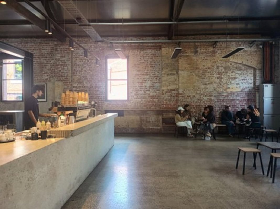 メルボルン「Lune Croissanterie」内観②