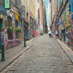 メルボルンの壁画②