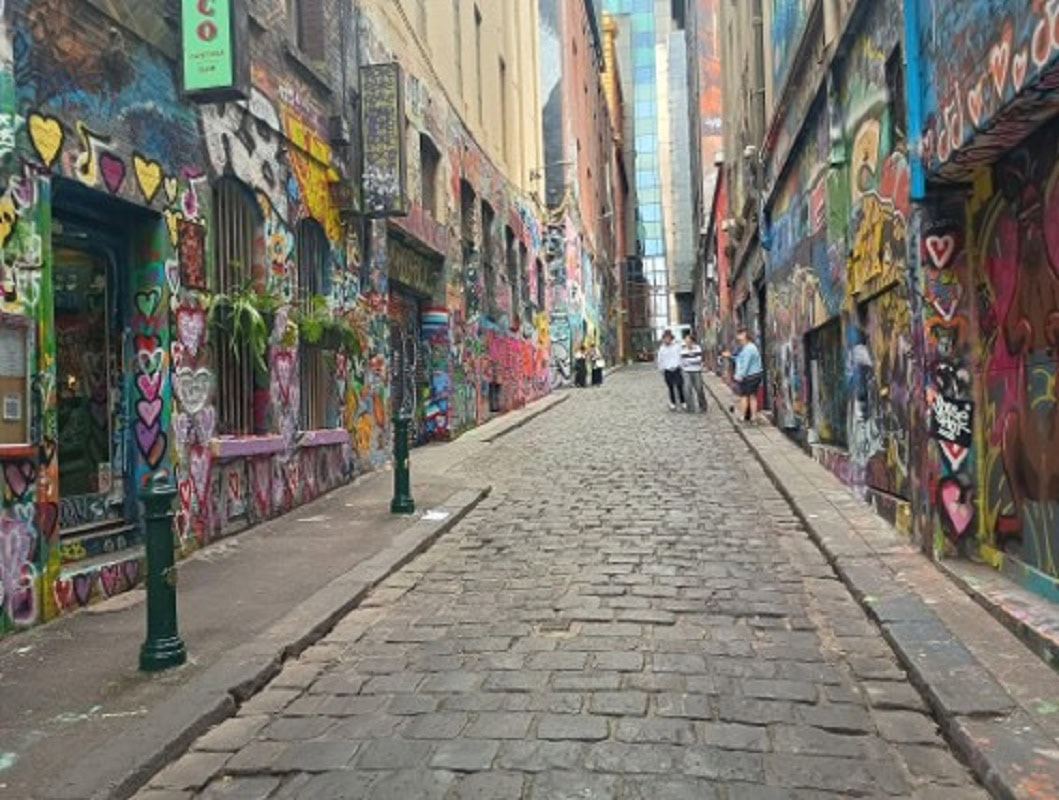 メルボルンの壁画②