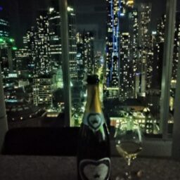 部屋からの夜景