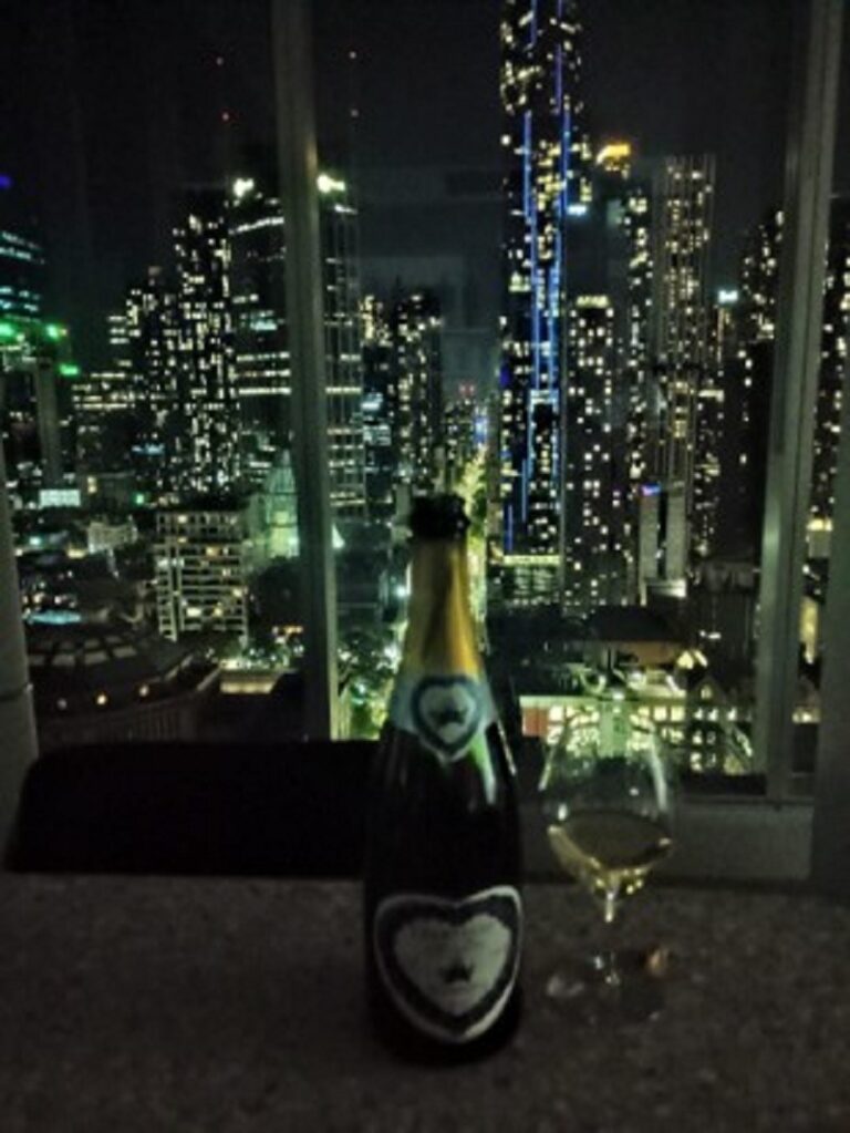 部屋からの夜景