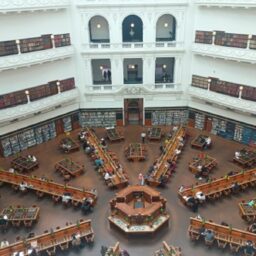 オーストラリア ビクトリア州立図書館