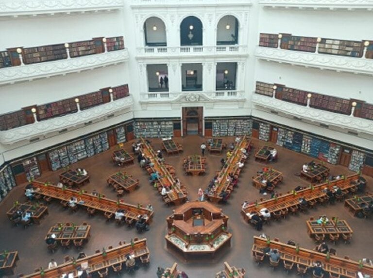オーストラリア ビクトリア州立図書館