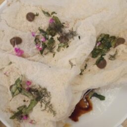 「HIGHER GROUND」でオーダーしたおかゆ