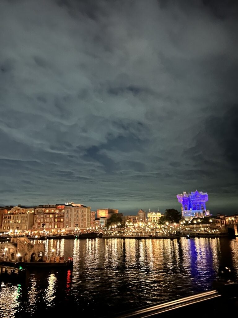 YUMIKOさん12月ブログ＿ディズニーシー_夜景