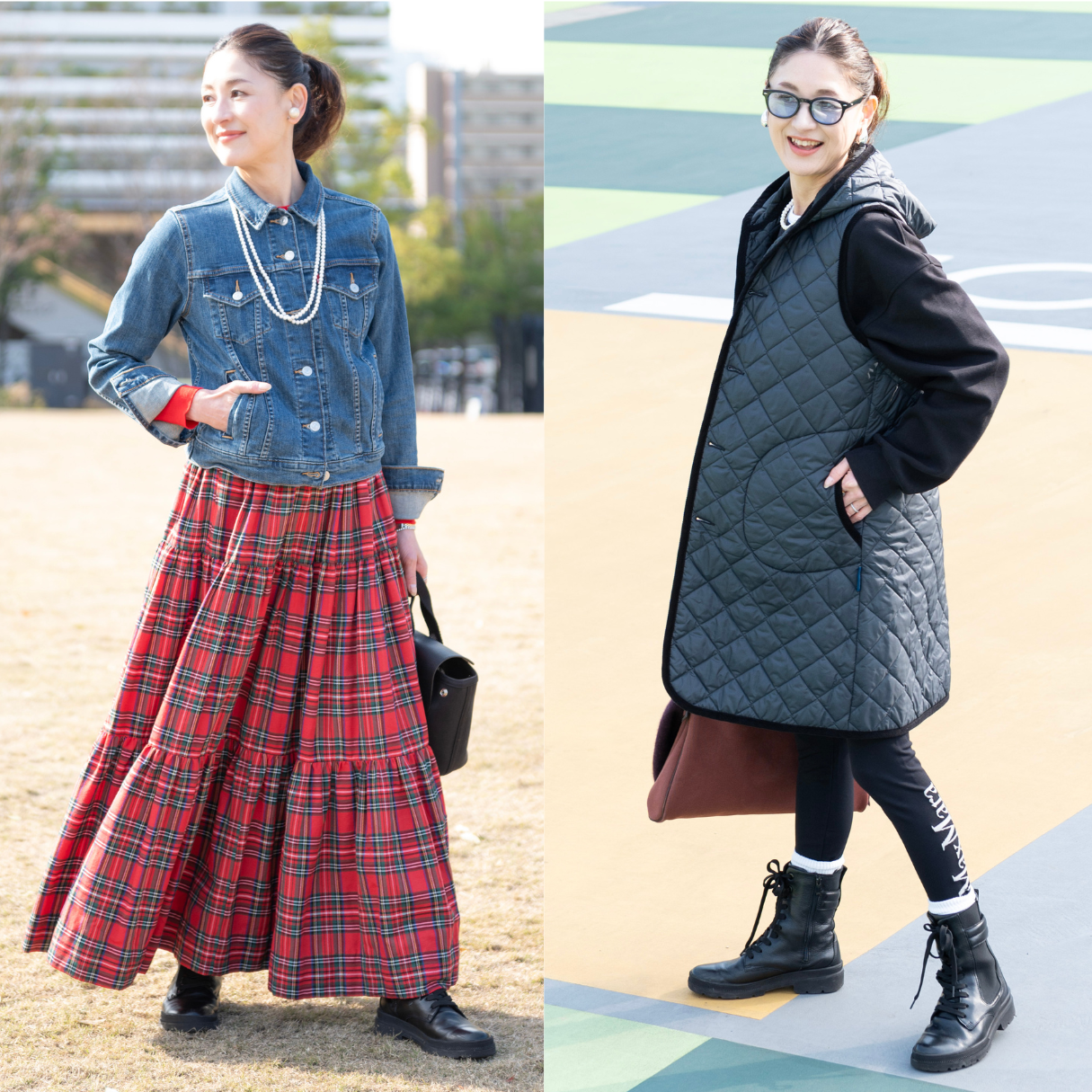 50代冬コーデDay3・Day4