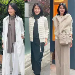 【第1位】【60代ファッション】冬の白を楽しむ ポイント！〜素材とトーンで変わる3つのホワイトコーデ〜