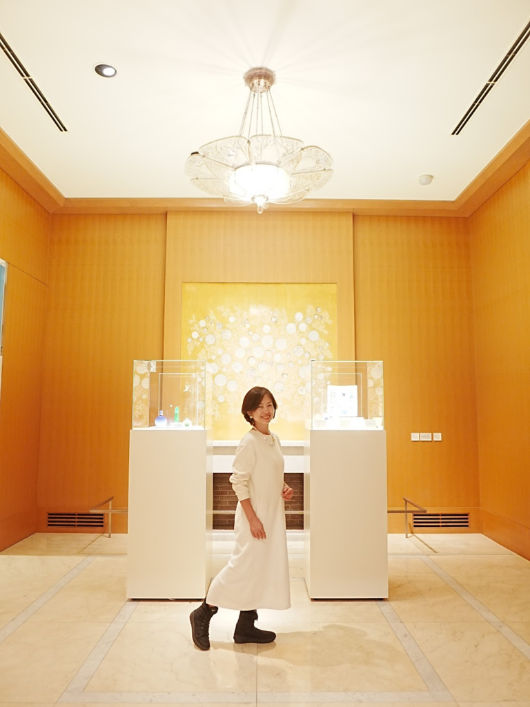 美術館内の写真撮影許可の場所はここだけです。