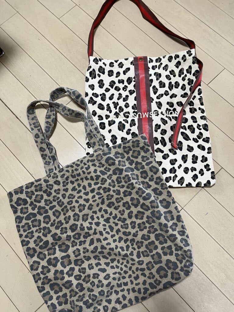 加藤理恵さんのアニマル柄布バッグコレクション