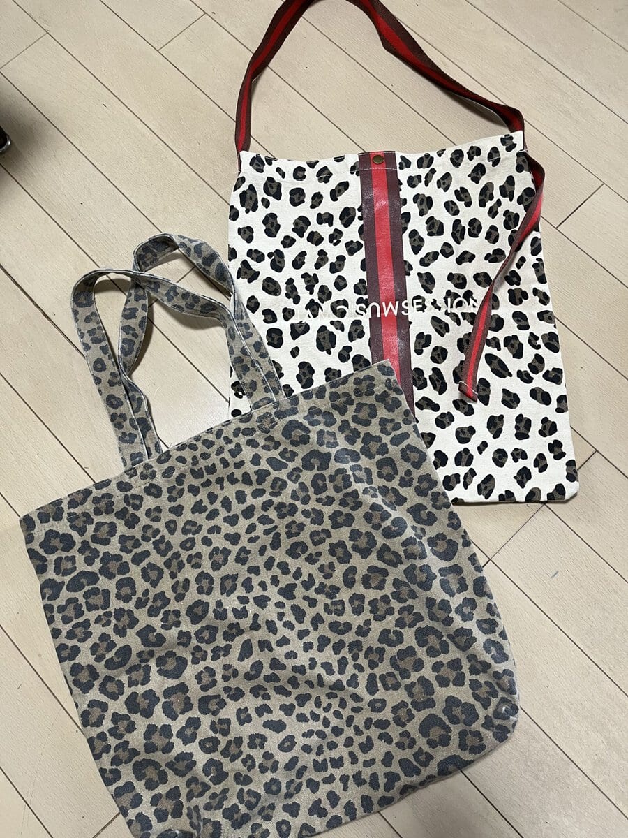 加藤理恵さんのアニマル柄布バッグコレクション