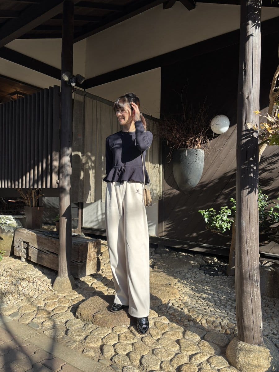 ペプラムニットプルオーバー by rokh +X＿１