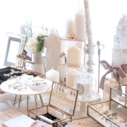 アクセサリー作家さんの展示会