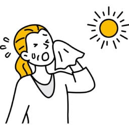 猛暑のイメージ